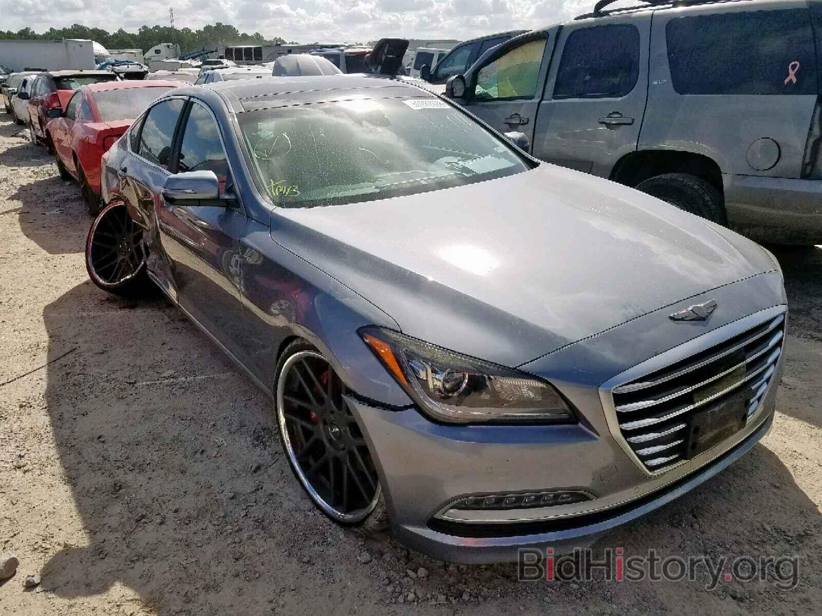 Photo KMHGN4JFXFU020750 - HYUNDAI GENESIS 2015