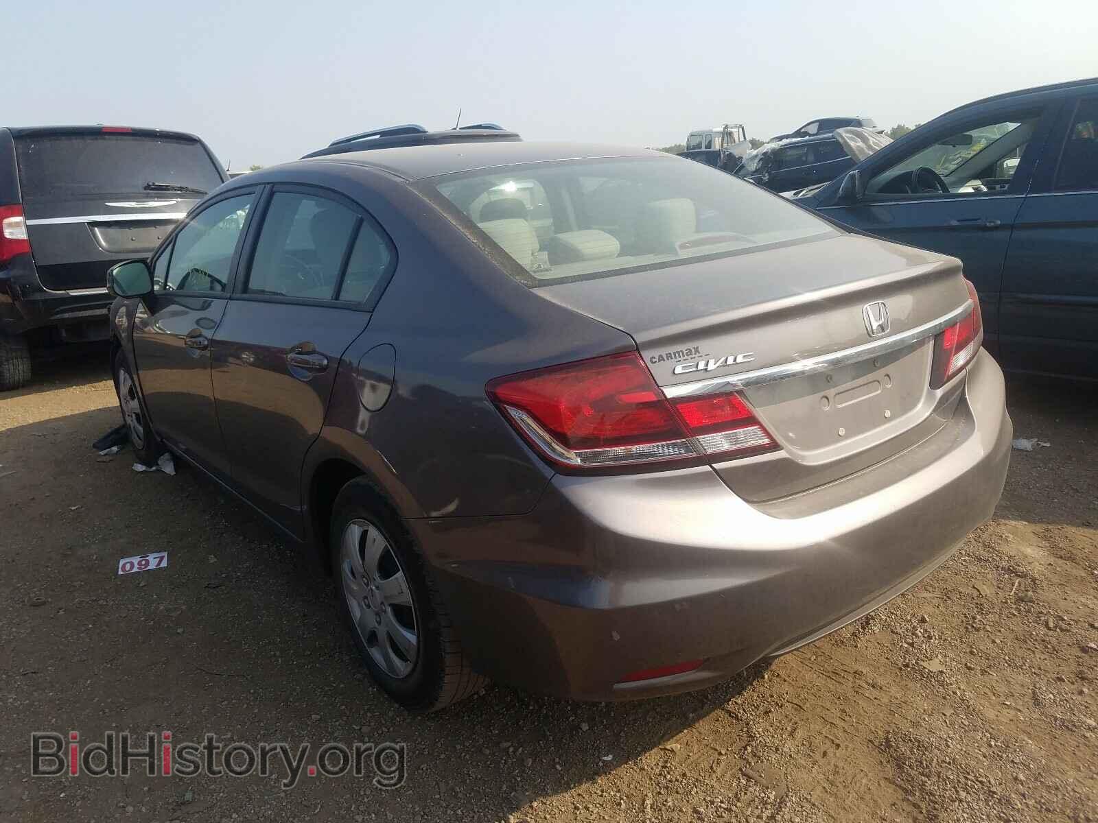 2013 HONDA CIVIC - VIN: 19XFB2F59DE019937 - Фото 3