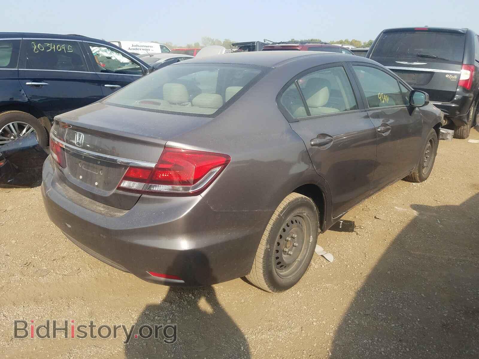 2013 HONDA CIVIC - VIN: 19XFB2F59DE019937 - Фото 4