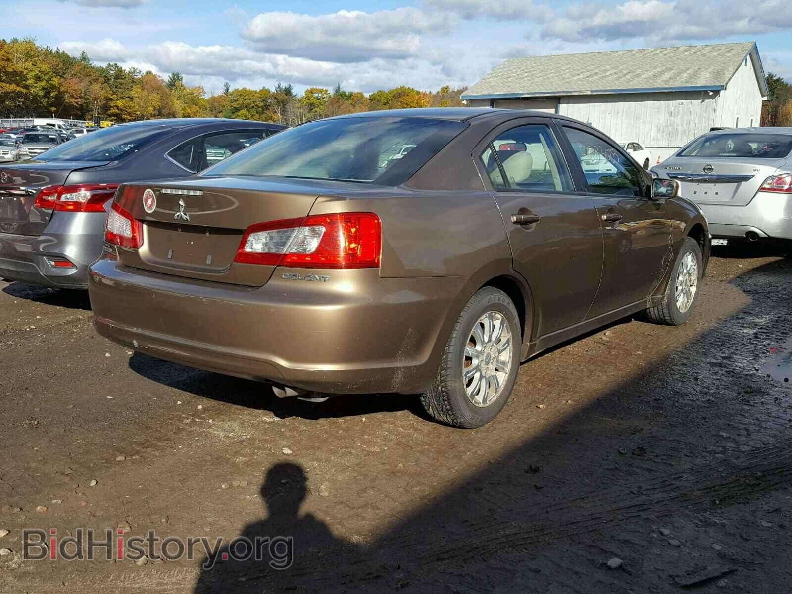2009 MITSUBISHI GALANT - VIN: 4A3AB36F19E016295 - Фото 4