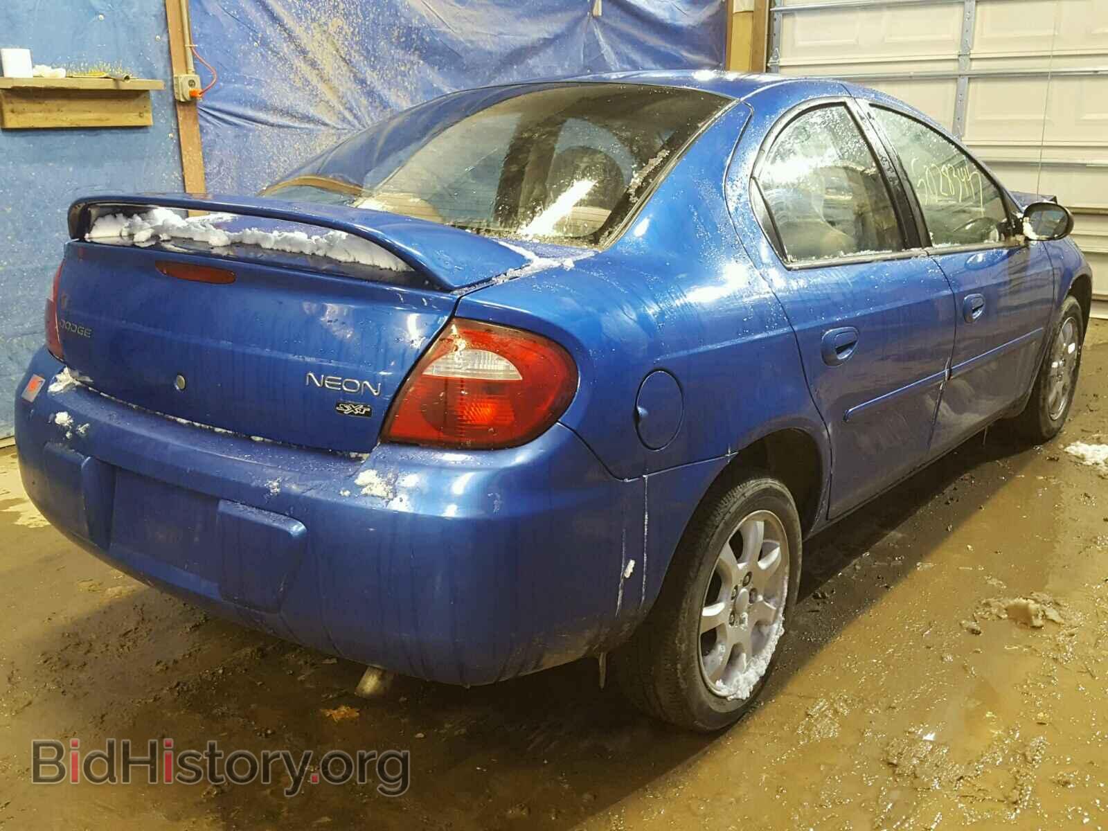 2005 DODGE NEON - VIN: 1B3ES56C95D253236 - Фото 4