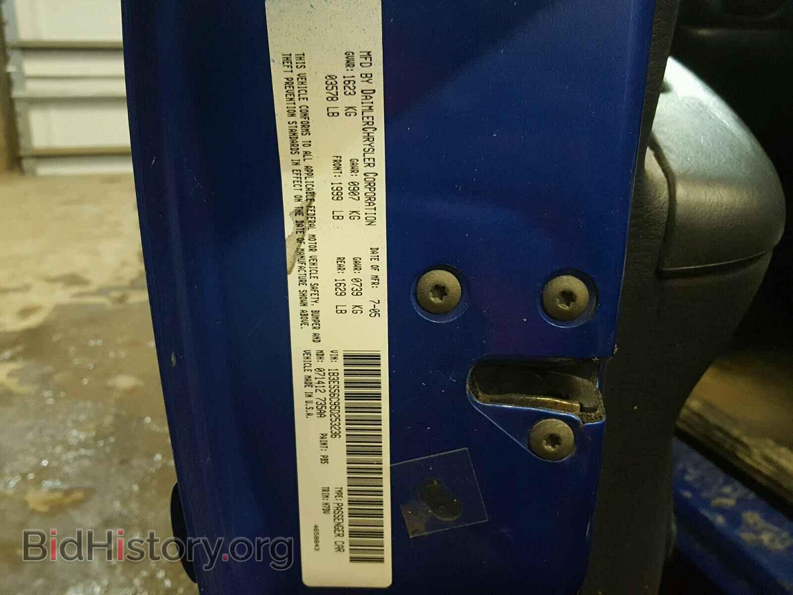 2005 DODGE NEON - VIN: 1B3ES56C95D253236 - Фото 10