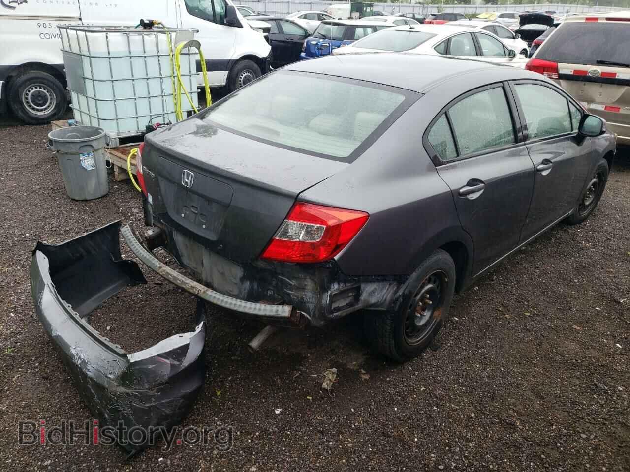 2012 HONDA CIVIC - VIN: 2HGFB2F42CH110429 - Фото 4