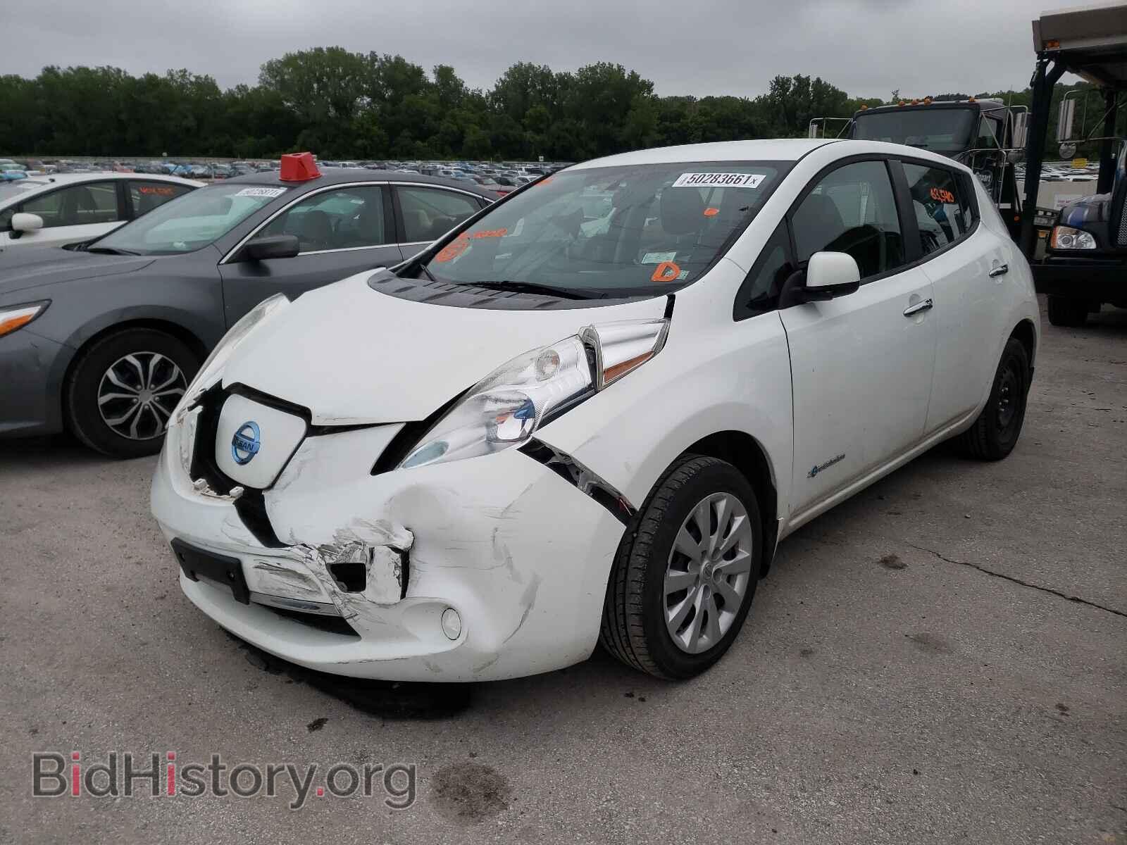 2013 NISSAN LEAF - VIN: 1N4AZ0CP9DC412012 - Фото 2