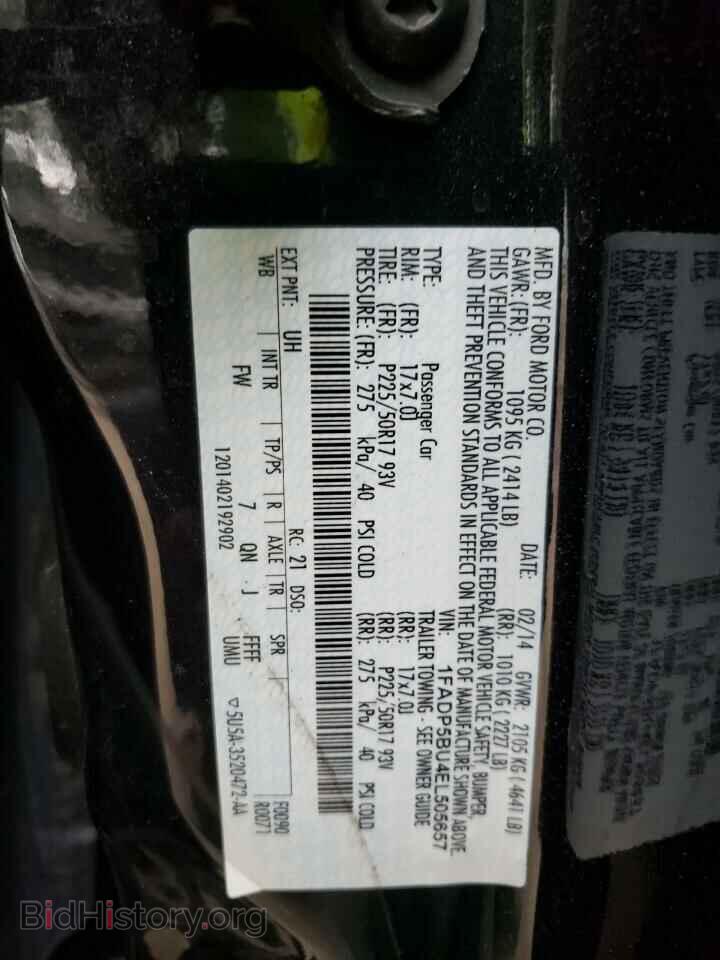2014 FORD CMAX - VIN: 1FADP5BU4EL505657 - Фото 10