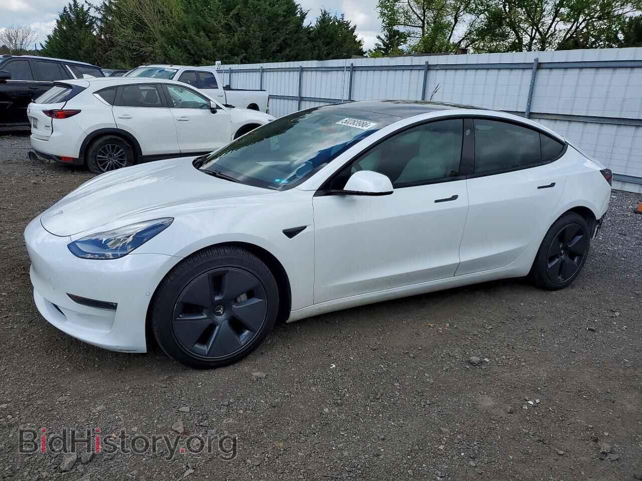 Photo 5YJ3E1EB4MF047408 - TESLA MODEL 3 2021