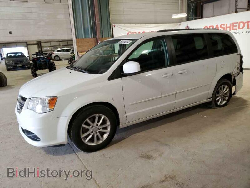 2016 Dodge CARAVAN SXT (VIN 2C4RDGCG8GR310667) — photo 1 of 13, Copart, damage: rear end