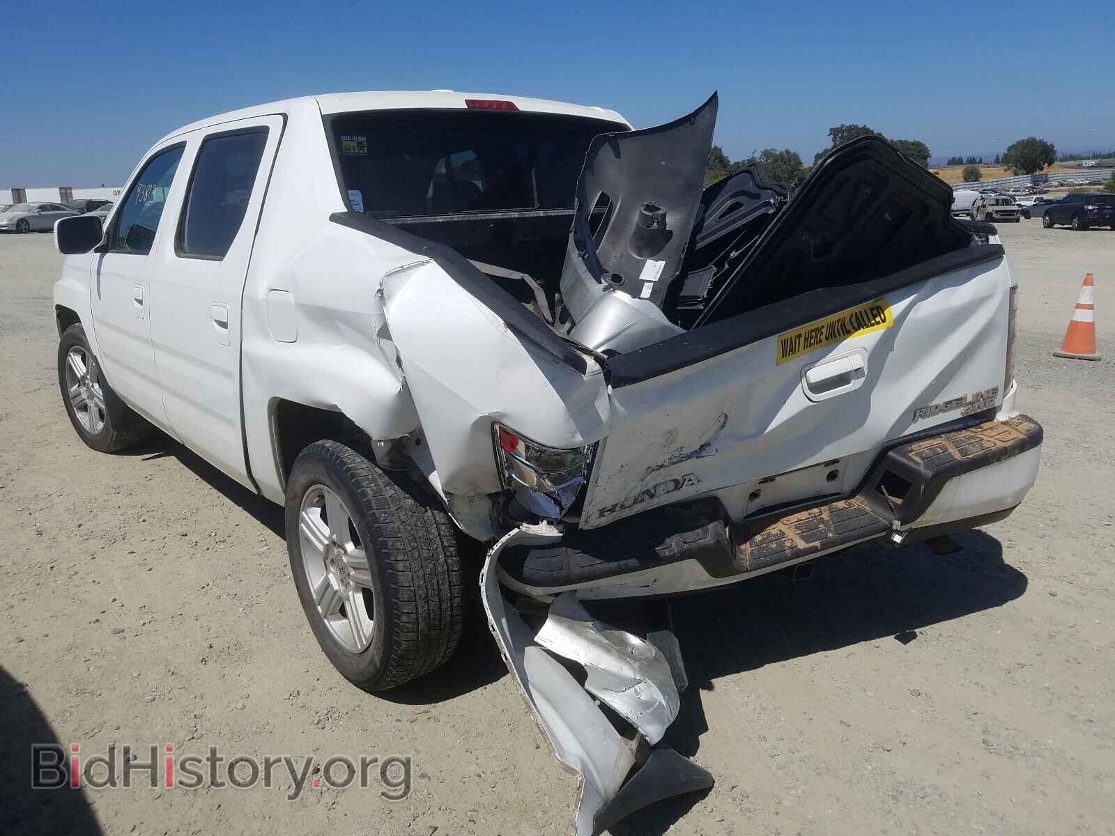 2013 HONDA RIDGELINE - VIN: 5FPYK1F55DB018742 - Фото 3