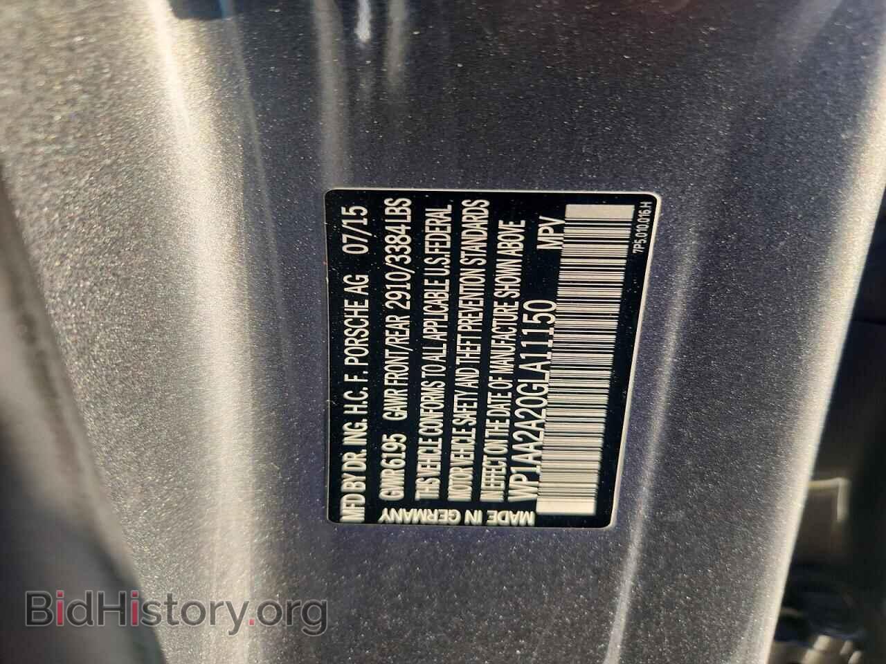 2016 PORSCHE CAYENNE - VIN: WP1AA2A20GLA11150 - Photo 14