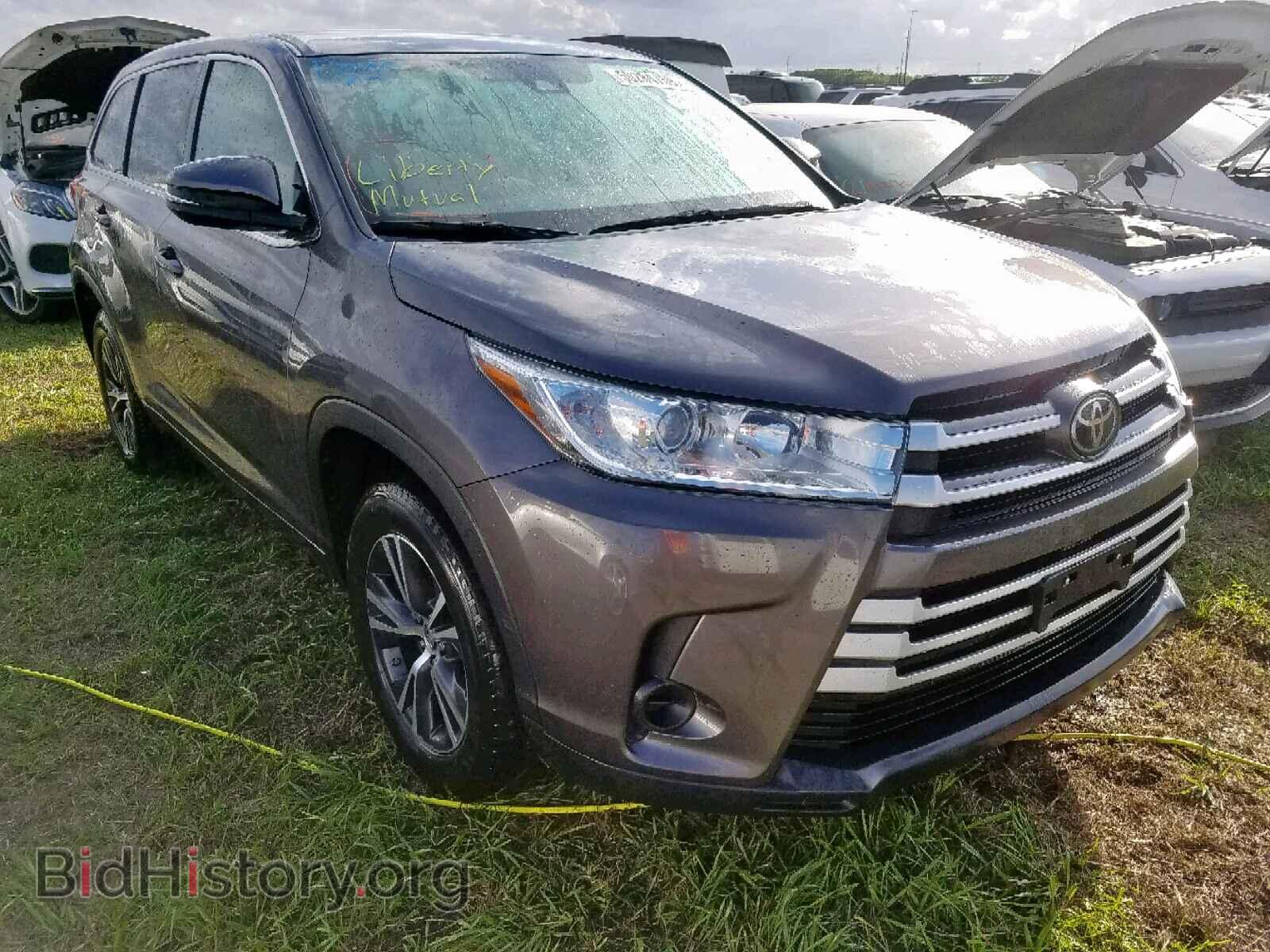 Фотография 5TDZARFH1HS026525 - TOYOTA HIGHLANDER 2017