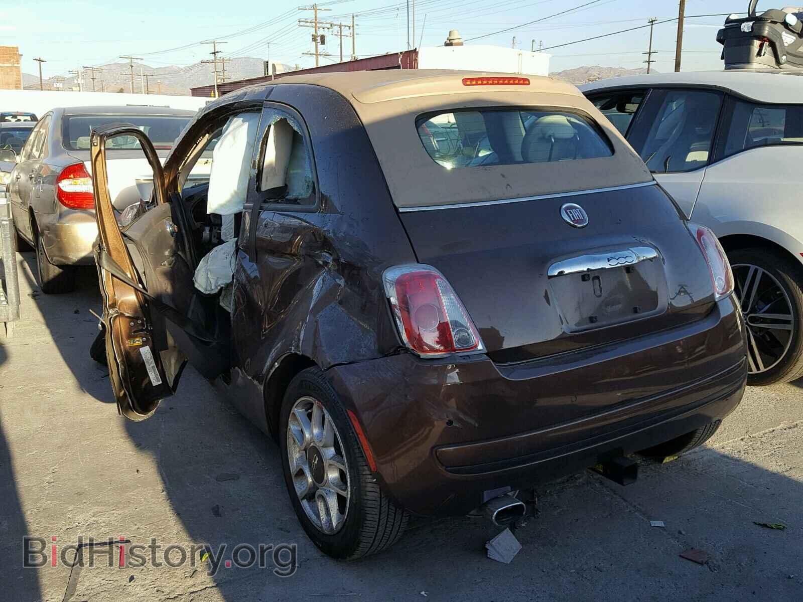 2012 FIAT 500 - VIN: 3C3CFFDR8CT296128 - Фото 3