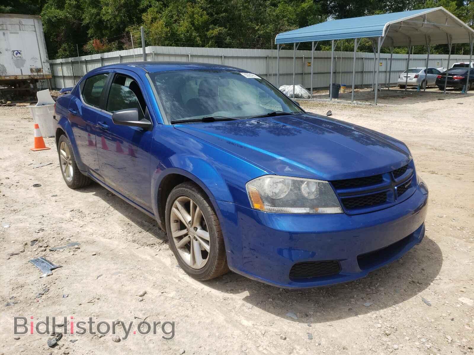 Фотография 1C3CDZAG3DN769087 - DODGE AVENGER 2013