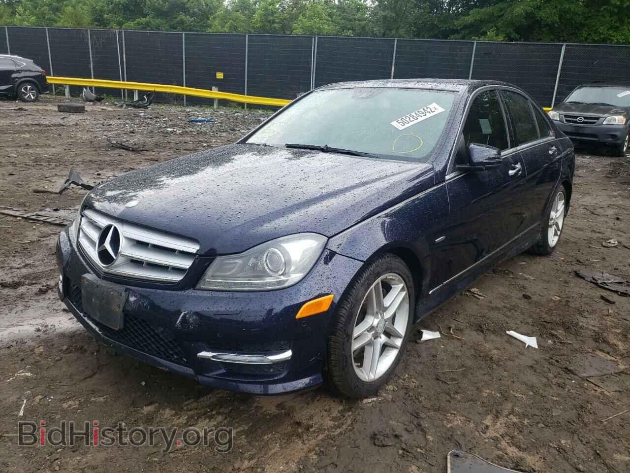 2012 MERCEDES-BENZ C-CLASS - VIN: WDDGF5HB0CR219224 - Фото 2