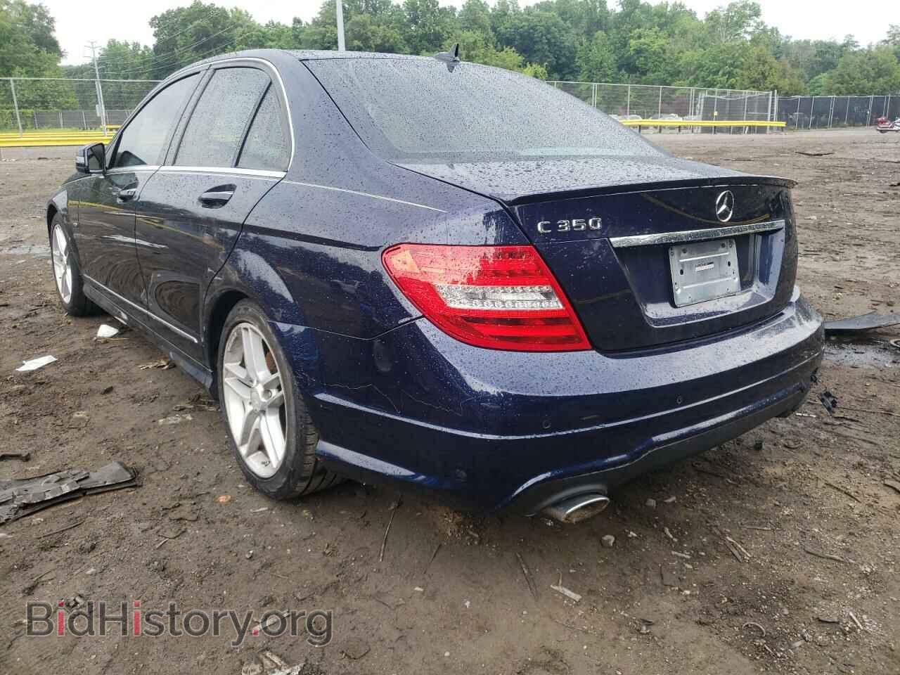 2012 MERCEDES-BENZ C-CLASS - VIN: WDDGF5HB0CR219224 - Фото 3