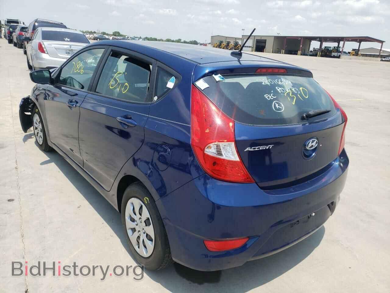 2017 HYUNDAI ACCENT - VIN: KMHCT5AE1HU346098 - Фото 3