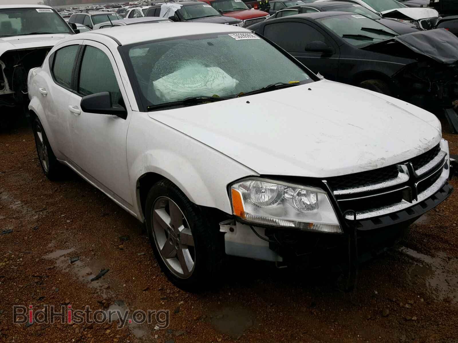 Photo 1C3CDZAB7DN687822 - DODGE AVENGER 2013