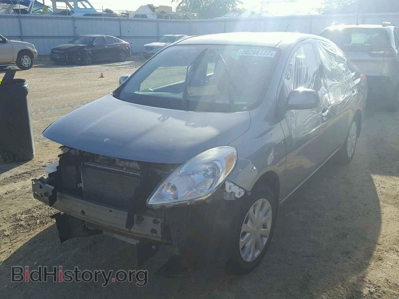 2012 NISSAN VERSA - VIN: 3N1CN7AP1CL908020 - Фото 2