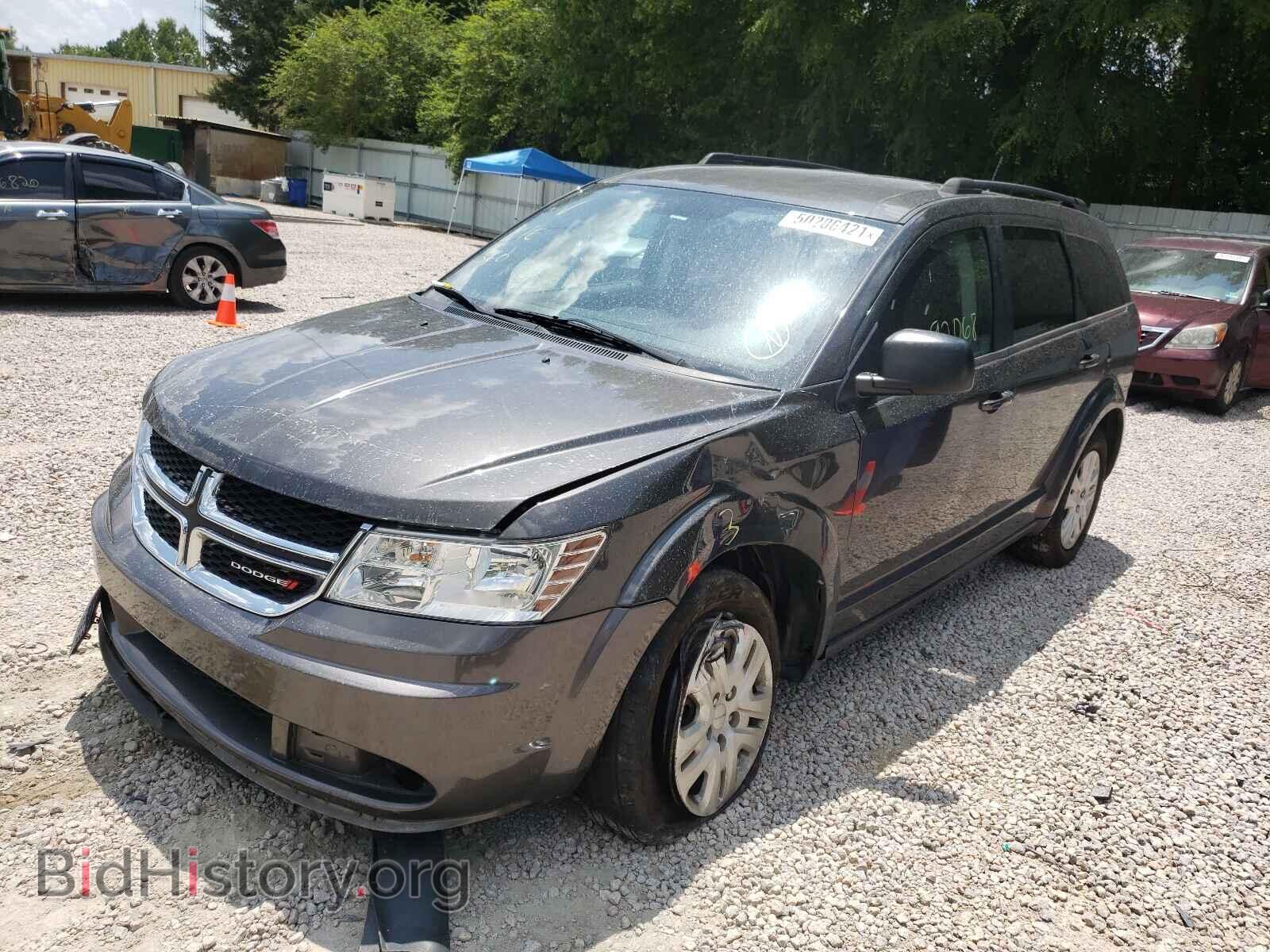 2017 DODGE JOURNEY - VIN: 3C4PDCAB2HT558791 - Фото 2
