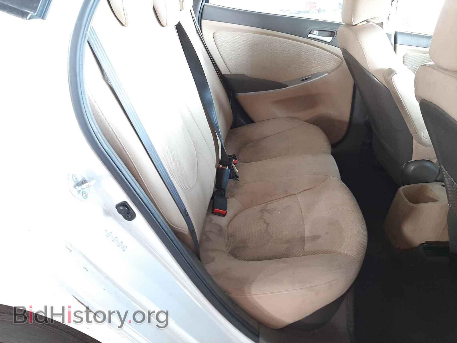 2013 HYUNDAI ACCENT - VIN: KMHCT4AE2DU527747 - Фото 6