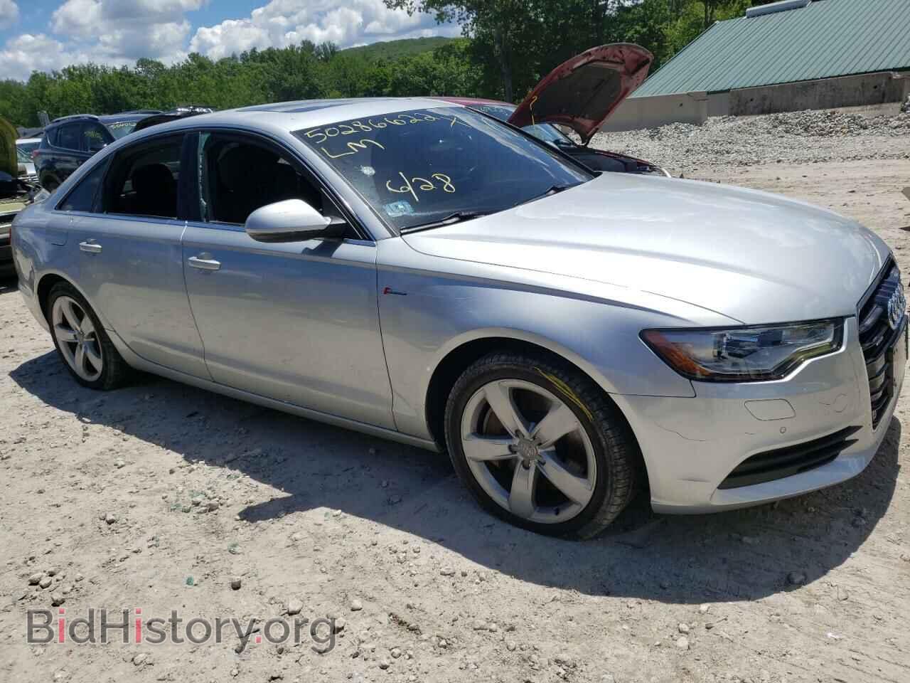 2012 AUDI A6 - VIN: WAUGGAFCXCN034498 - Фото 9