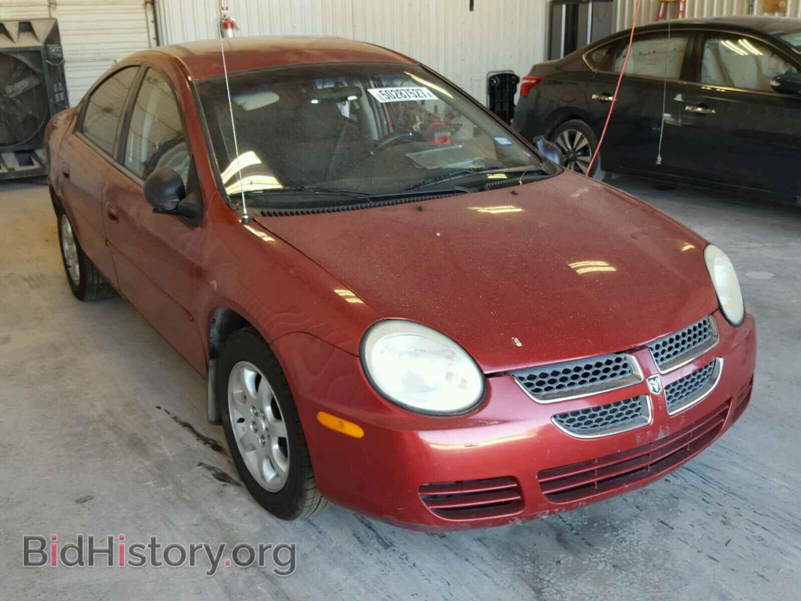 Photo 1B3ES56C85D179873 - DODGE NEON 2005