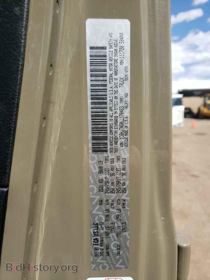 2020 JEEP GLADIATOR - VIN: 1C6HJTAG0LL170463 - Фото 12