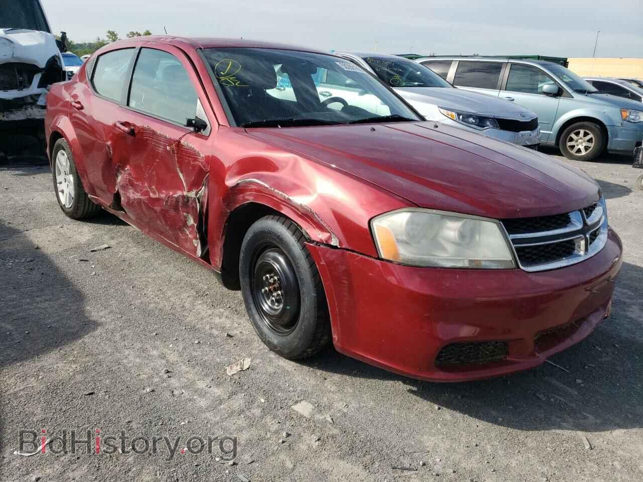 Photo 1C3CDZAB8EN203318 - DODGE AVENGER 2014