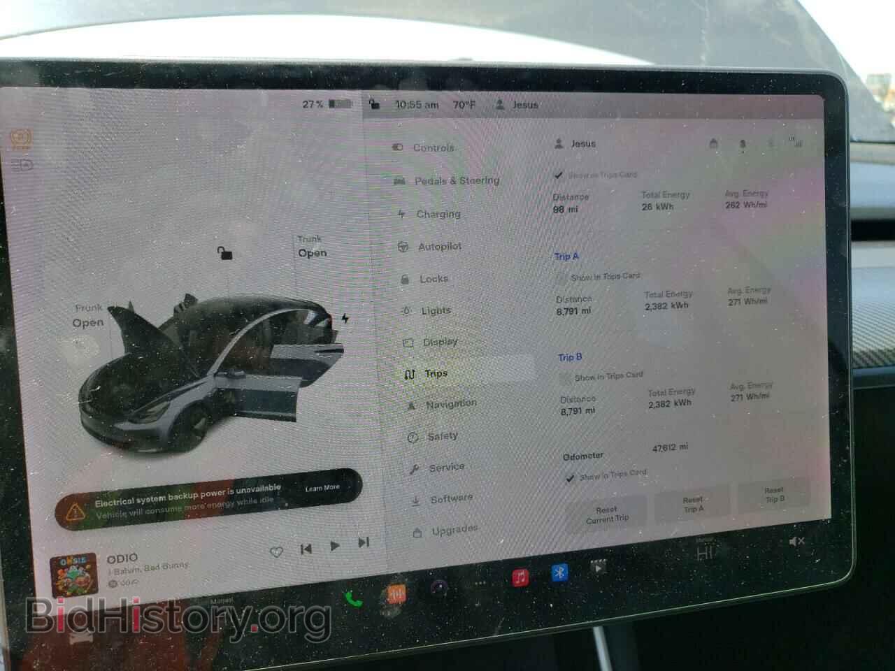 2020 TESLA MODEL 3 - VIN: 5YJ3E1EA4LF705122 - Фото 9
