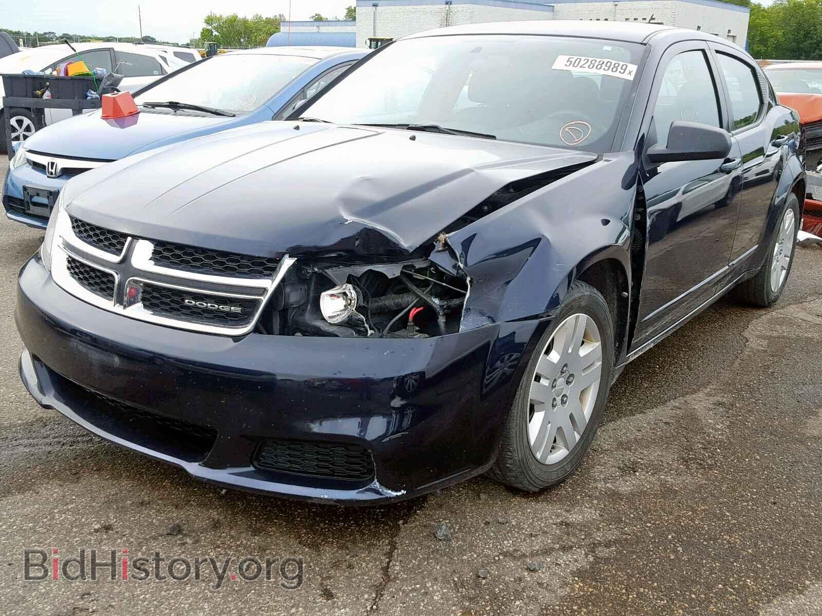 2011 DODGE AVENGER - VIN: 1B3BD4FB2BN554158 - Фото 2
