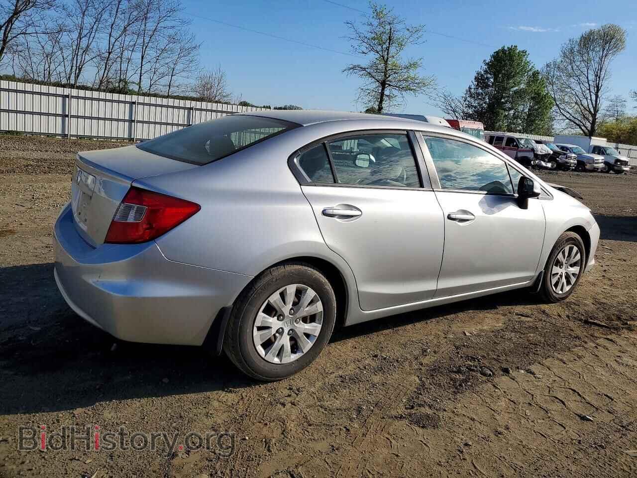 2012 HONDA CIVIC - VIN: 19XFB2F50CE345351 - Фото 3