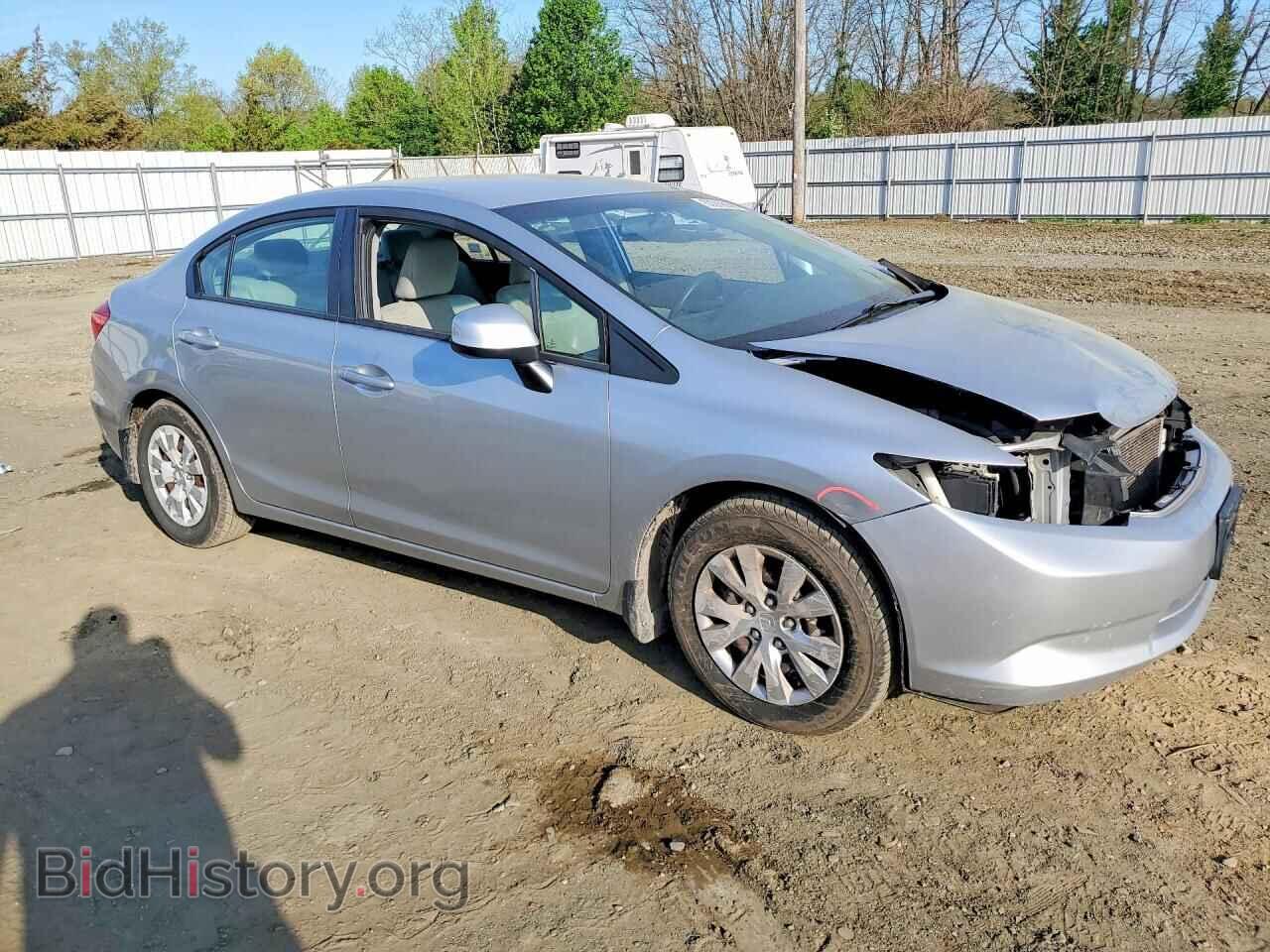 2012 HONDA CIVIC - VIN: 19XFB2F50CE345351 - Фото 4