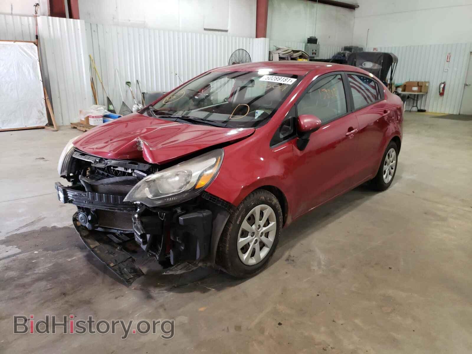 2014 KIA RIO - VIN: KNADM4A30E6403001 - Фото 2