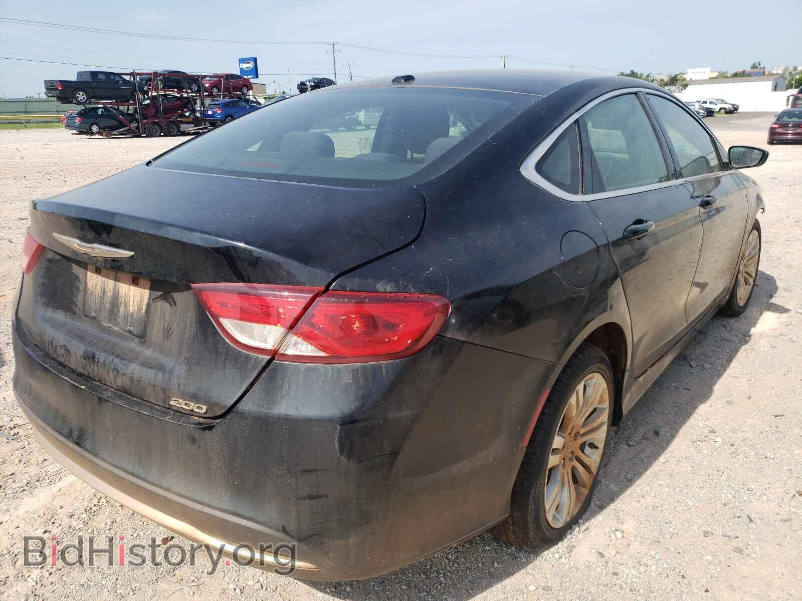 2015 CHRYSLER 200 - VIN: 1C3CCCAB0FN558761 - Фото 4