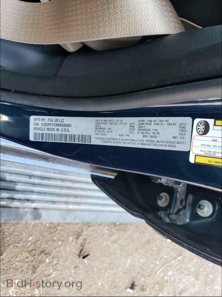 2021 RAM 1500 - VIN: 1C6SRFHT8MN530491 - Photo 10