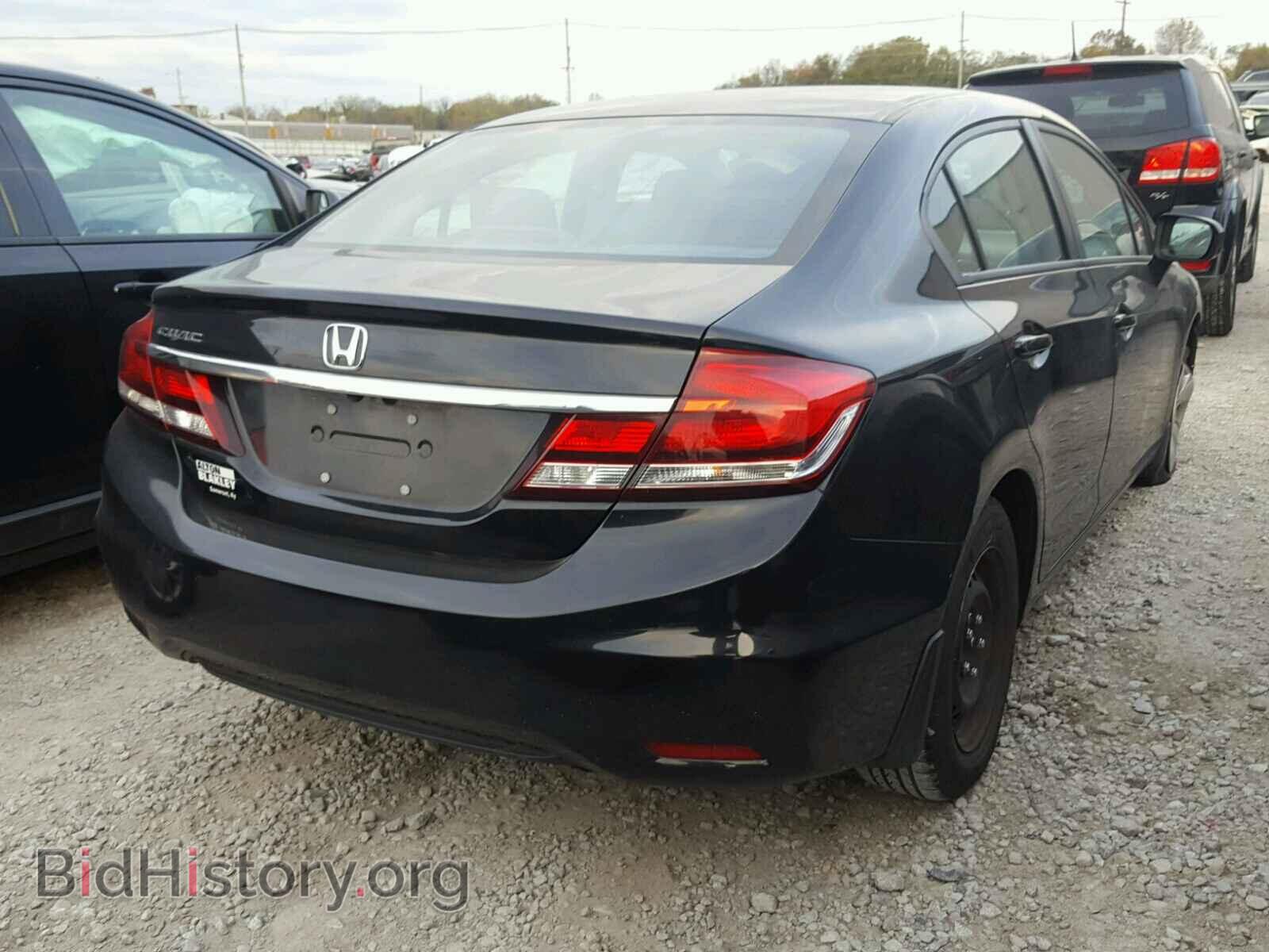 2014 HONDA CIVIC LX - VIN: 19XFB2F5XEE014621 - Фото 4