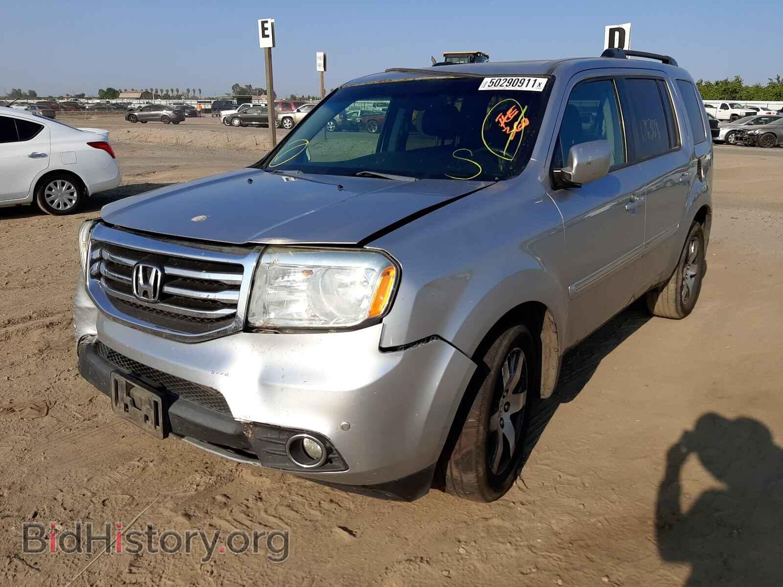 2014 HONDA PILOT - VIN: 5FNYF3H96EB016671 - Фото 2