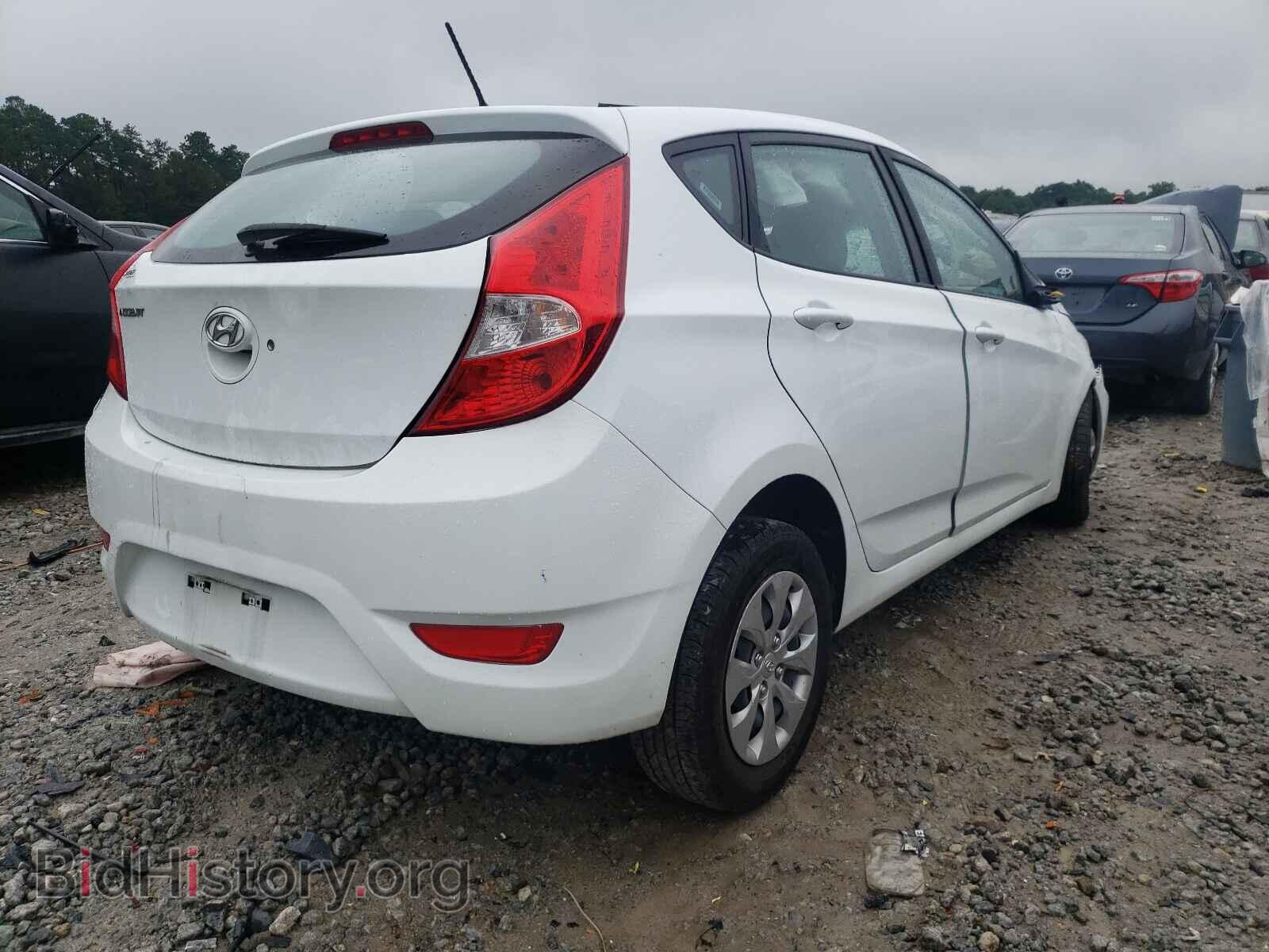 2017 HYUNDAI ACCENT - VIN: KMHCT5AE8HU336409 - Фото 4