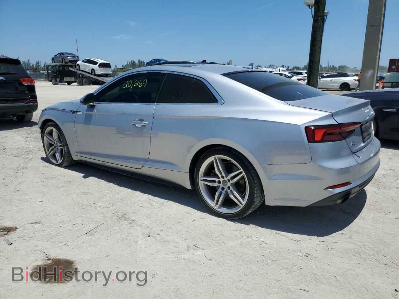 2019 AUDI A5 - VIN: WAUSNAF55KA080036 - Фото 2