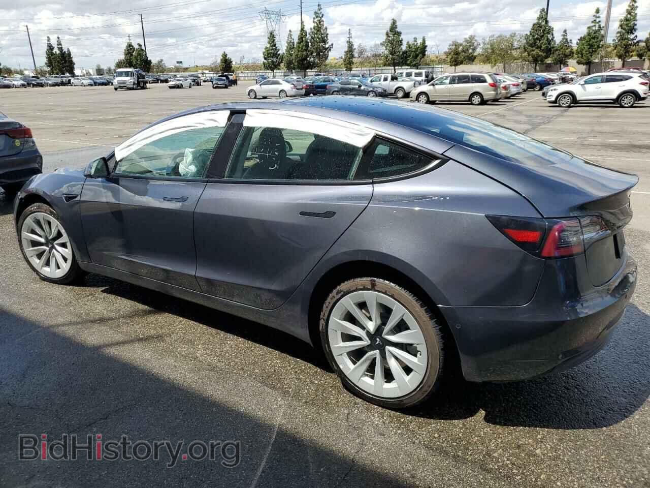 2022 TESLA MODEL 3 - VIN: 5YJ3E1EB7NF192542 - Фото 2