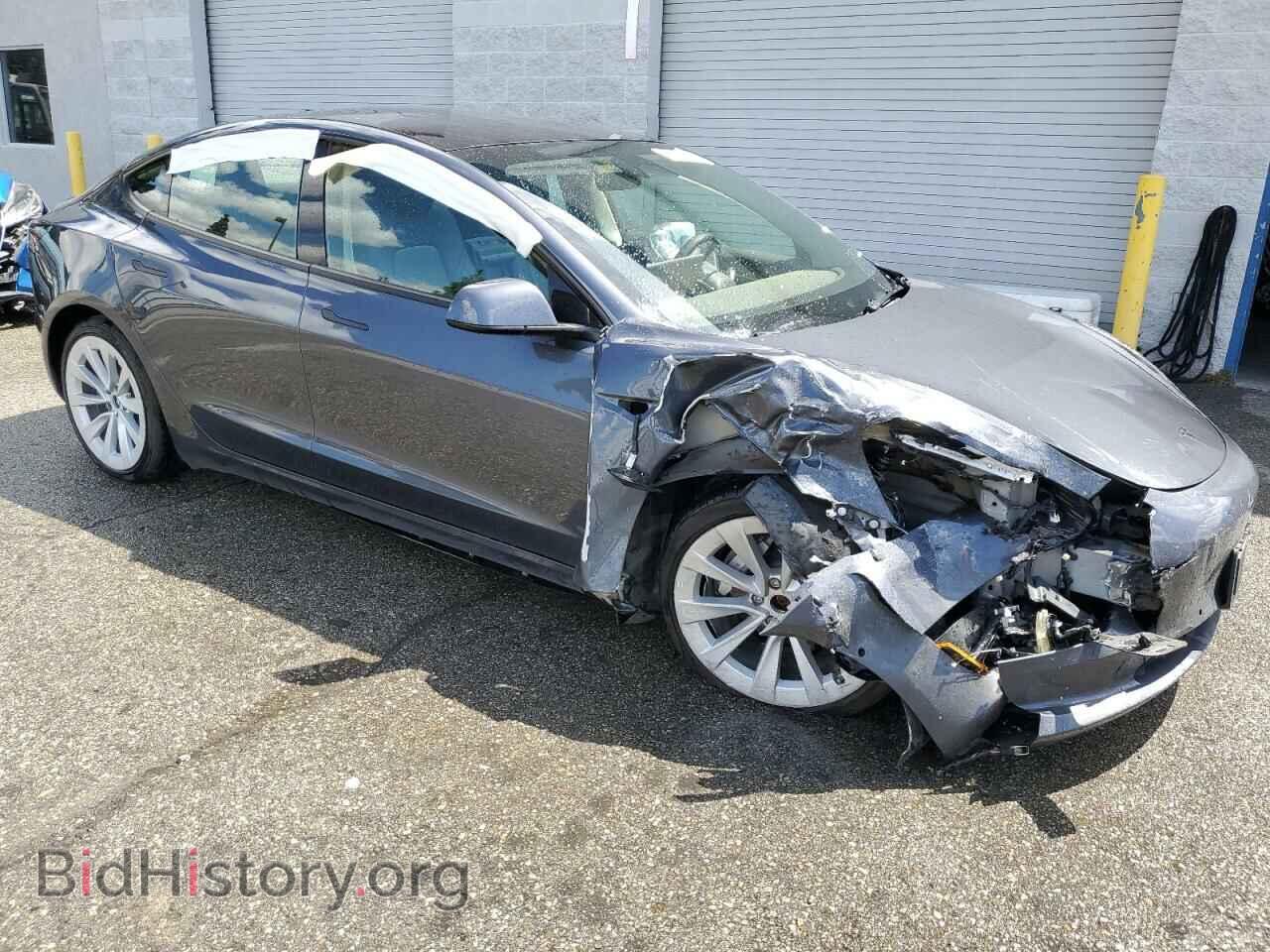 2022 TESLA MODEL 3 - VIN: 5YJ3E1EB7NF192542 - Фото 4