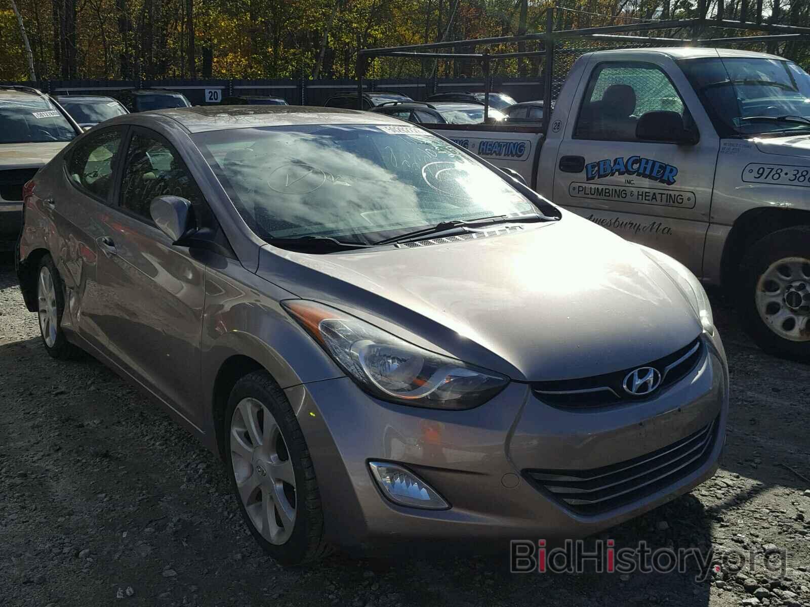 Photo 5NPDH4AE4BH019877 - HYUNDAI ELANTRA 2011