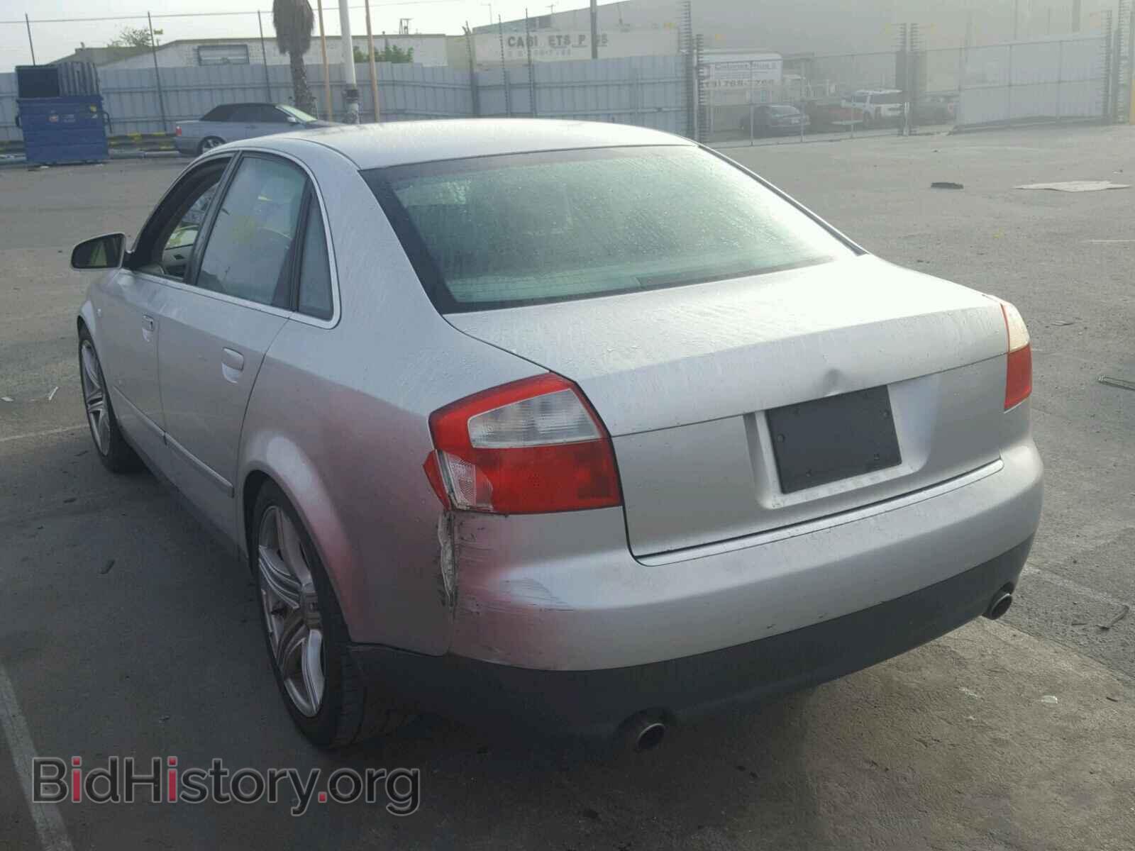 2002 AUDI A4 - VIN: WAULT68E32A306854 - Фото 3