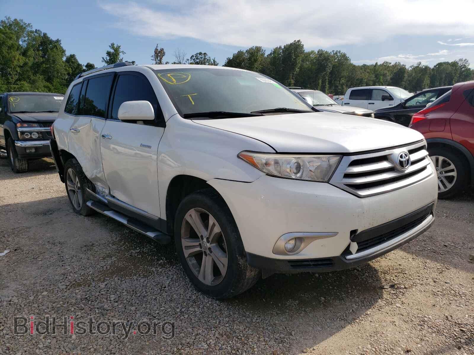 Фотография 5TDYK3EH8CS078461 - TOYOTA HIGHLANDER 2012