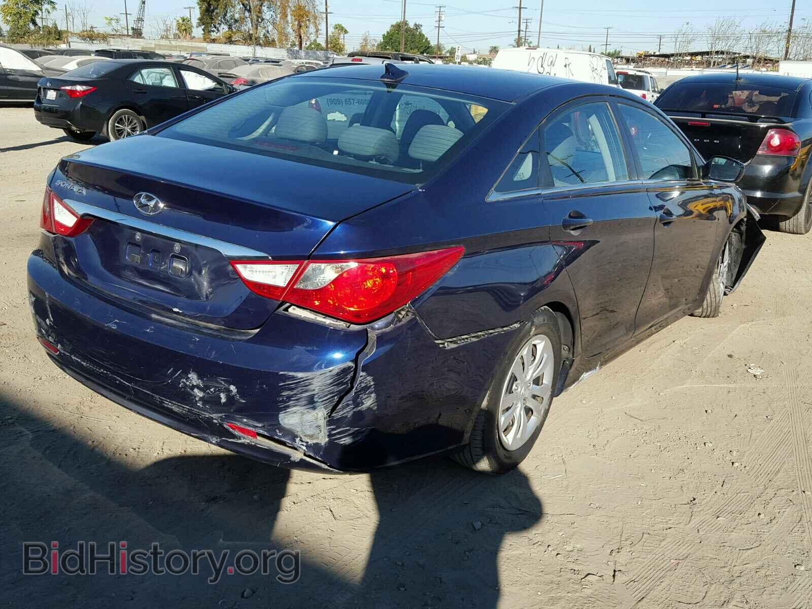 2012 HYUNDAI SONATA - VIN: 5NPEB4AC6CH420322 - Фото 4