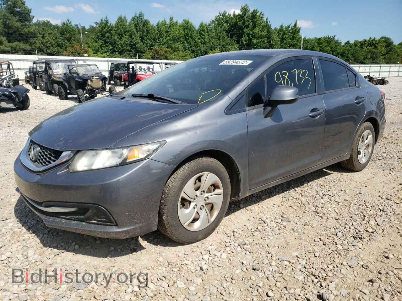 2013 HONDA CIVIC - VIN: 19XFB2F54DE091449 - Фото 2
