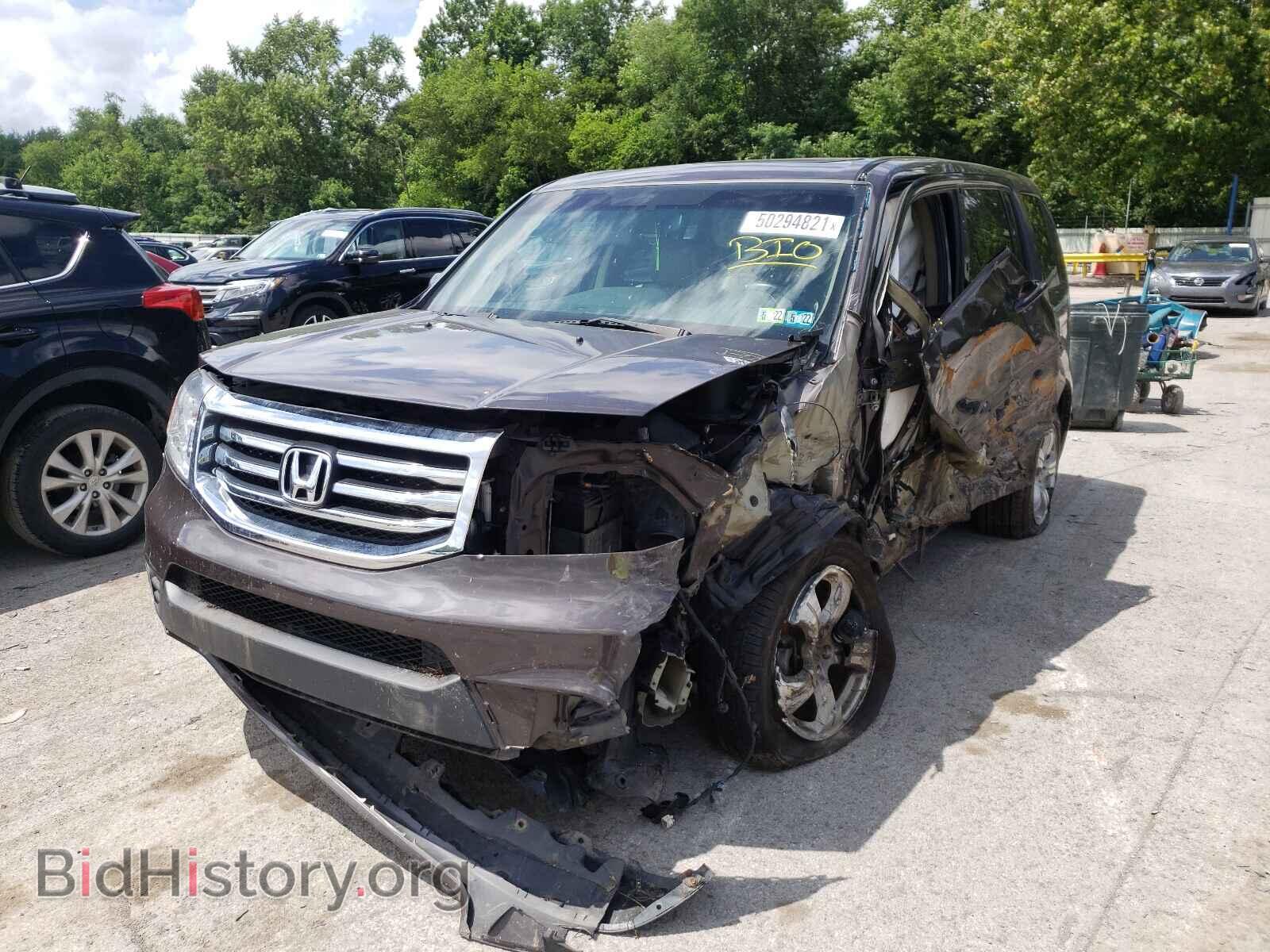 2013 HONDA PILOT - VIN: 5FNYF4H5XDB044507 - Фото 2