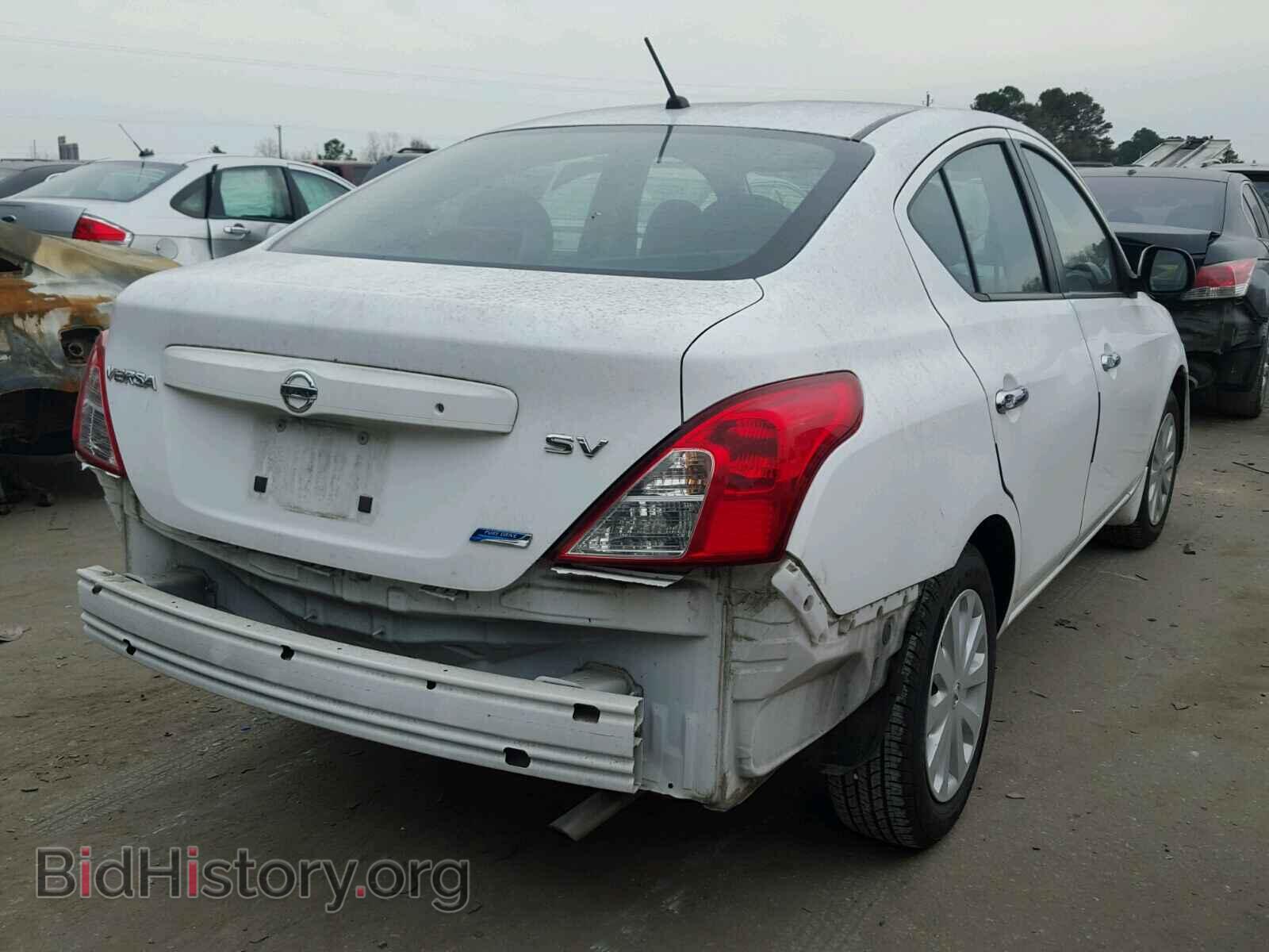 2012 NISSAN VERSA - VIN: 3N1CN7AP8CL896366 - Фото 4