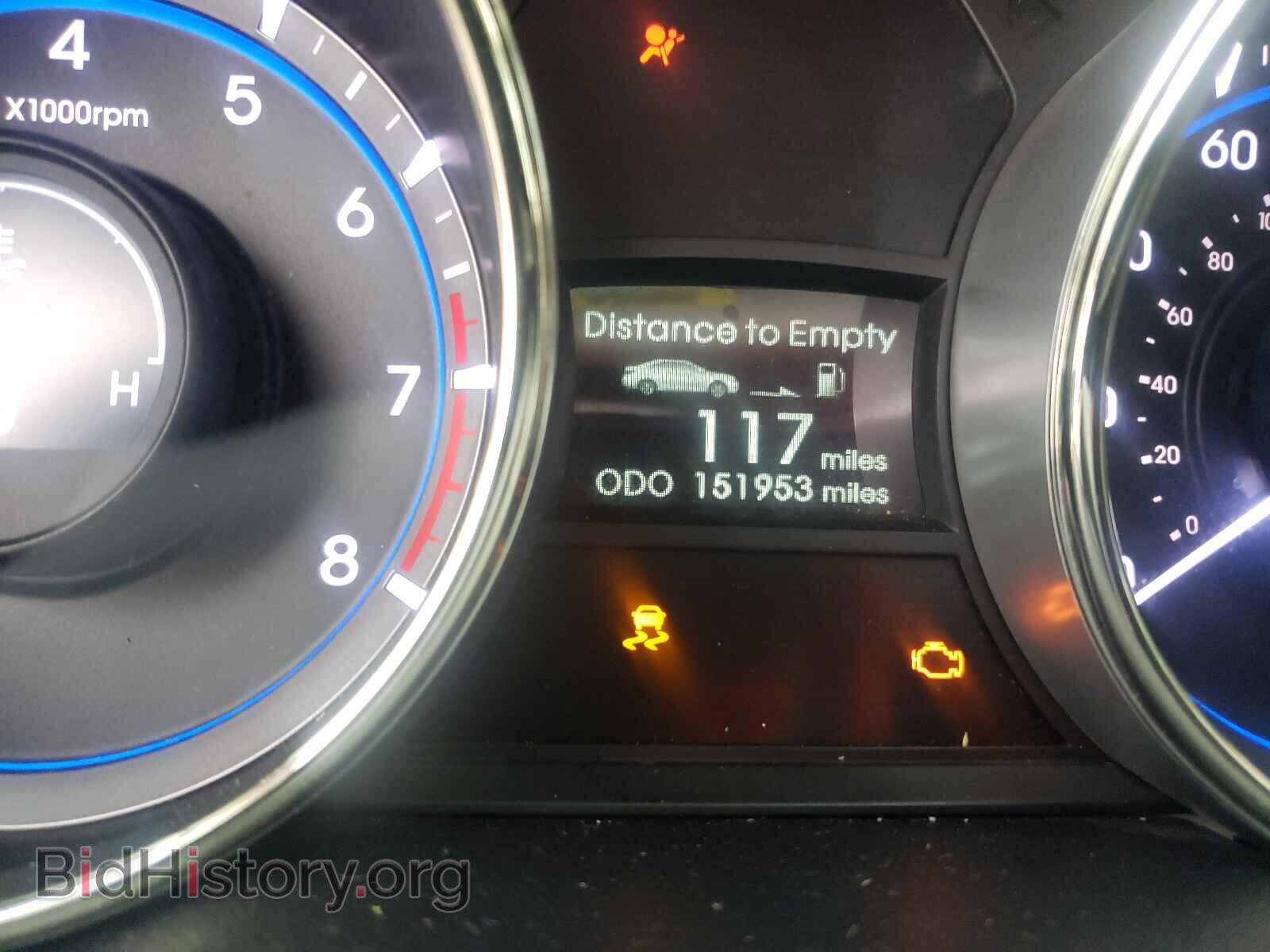 2012 HYUNDAI SONATA - VIN: 5NPEC4AB2CH422802 - Фото 8
