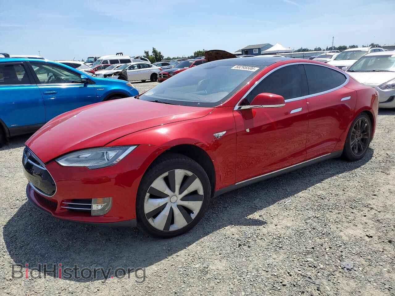 Photo 5YJSA1DP8DFP09219 - TESLA MODEL S 2013