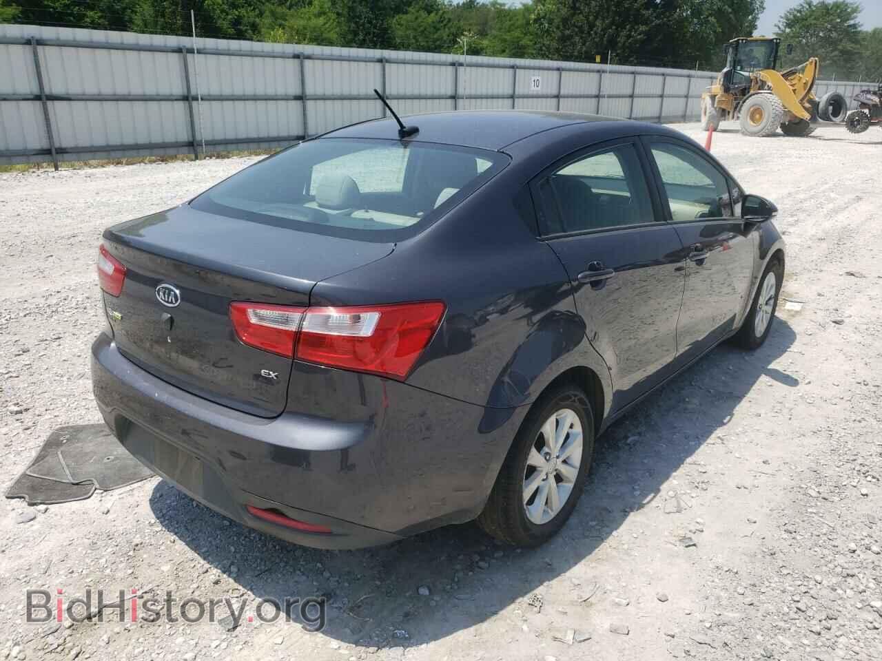 2013 KIA RIO - VIN: KNADN4A35D6101666 - Фото 4